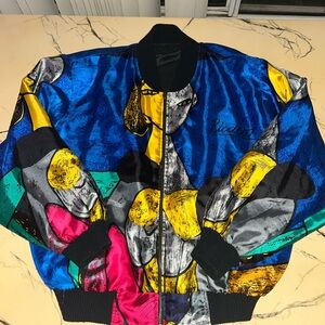 Vintage Picasso Bomber Jacket by Angela Tong